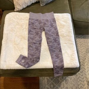 Gymshark Camo seamless legging lavender